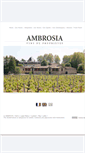 Mobile Screenshot of ambrosia.fr